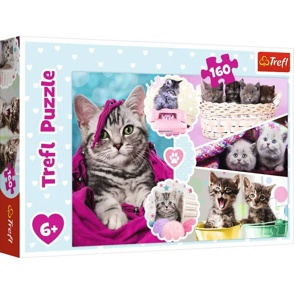 TREFL Dėlionė „Kačiukai“ 160 det.