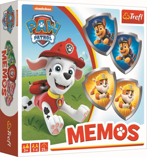 TREFL  Žaidimas Memo "Šuniukas-patrulis“