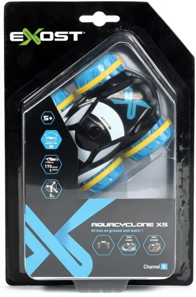 SILVERLIT  1:34 RC automobilis AQUA CYCLONE thumbnail 6
