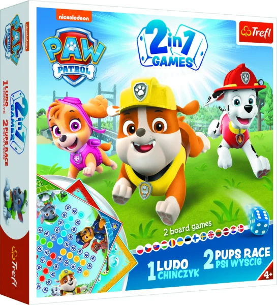 TREFL  2 in 1 žaidimas „Šuniukai-patruliai“