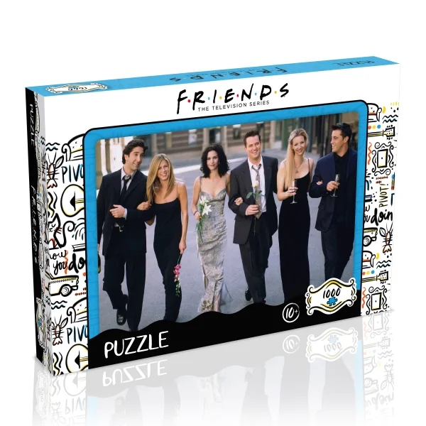  1000 det. dėlionė „Friends Banketas“, 1000 det.