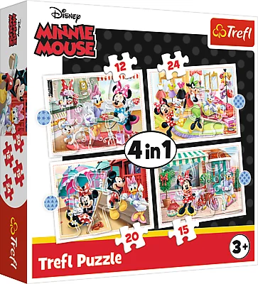 TREFL  4 dėlionių rinkinys„Minnie pele“
