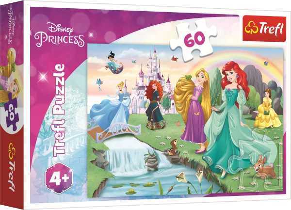 TREFL  Dėlionė „Princesės“ 60 det.