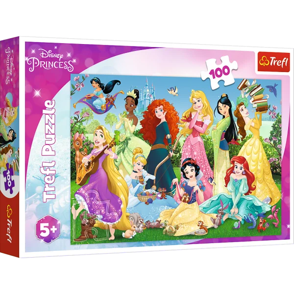 TREFL  dėlionė „Princesės“, 100 det.