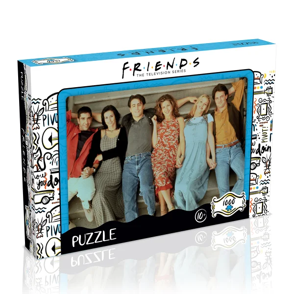  1000 det. dėlionė „Friends Laiptai“, 1000 det.