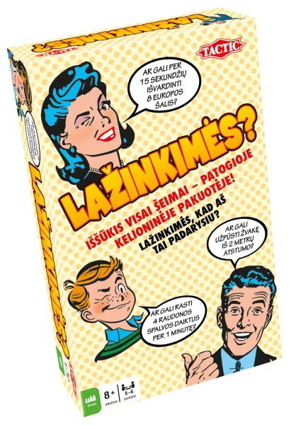  Kelioninis žaidimas „Lažinkimės?“ (Lietuvių kalba)