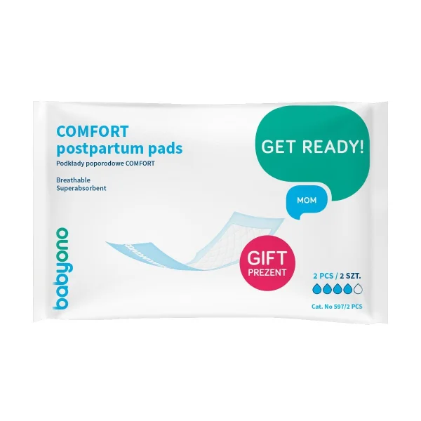 Įklotai po gimdymo Comfort, 10 vnt., 597