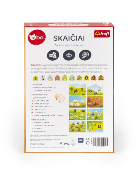  Mokomasis žaidimas „Skaičiai“, LT