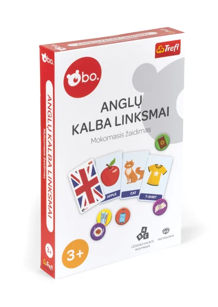  Mokomasis žaidimas „Anglų kalba linksmai“, lietuvių k. thumbnail 2