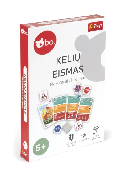  Mokomasis žaidimas „Kelių eismas“, lietuvių k. thumbnail 3