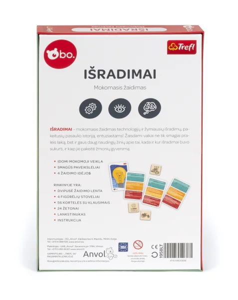  Mokomasis žaidimas „Išradimai“, lietuvių k.