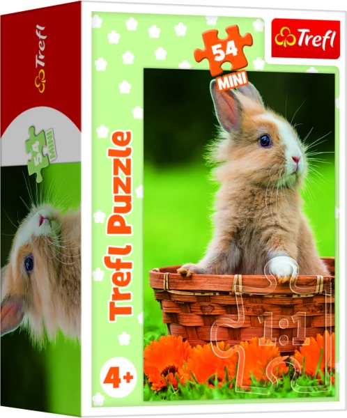 TREFL 54 det. mini dėlionė „Mieli gyvūnai“