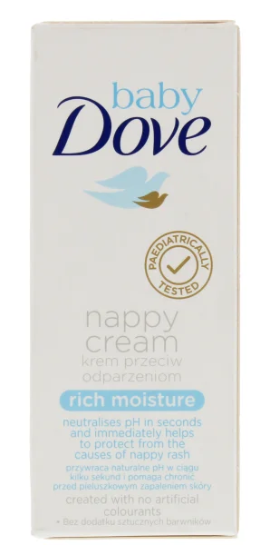BABY kremas nuo iššutimų 45 g.,  NAPPY CREAM RICH MOISTURE   