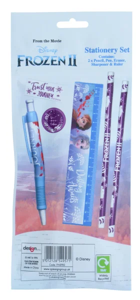 2 rašymo rinkinys, 6 vnt.,  STATIONERY SET