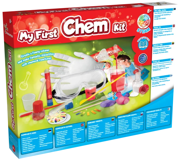  Mano pirmasis chemijos rinkinys