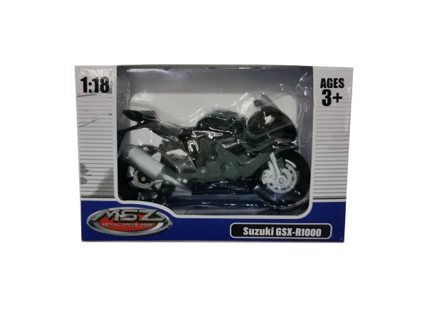  Motociklas SUZUKI GSR-R1000, 1:18 thumbnail 2
