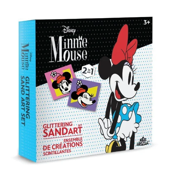 Mini spalvoto smėlio  rinkinys "MINNIE"