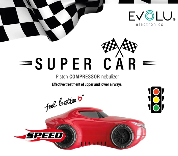 kompresorinis inhaliatorius Super Car thumbnail 3