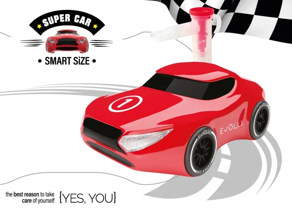 kompresorinis inhaliatorius Super Car thumbnail 2