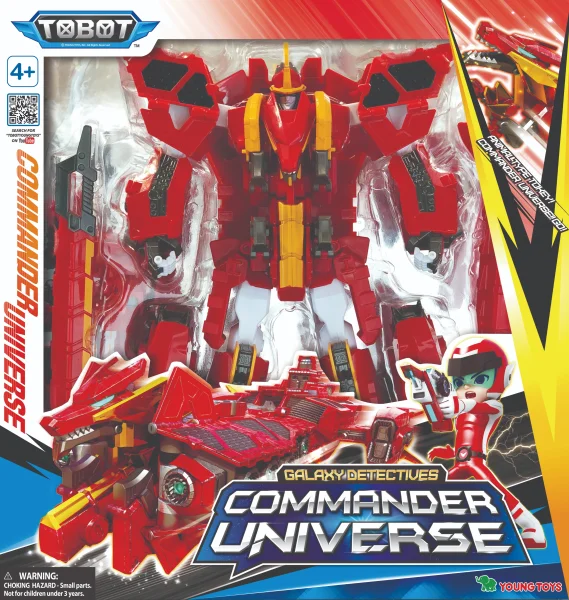  „Galaxy Detectives“ transformeris COMMANDER UNIVERSE, 33 cm thumbnail 2