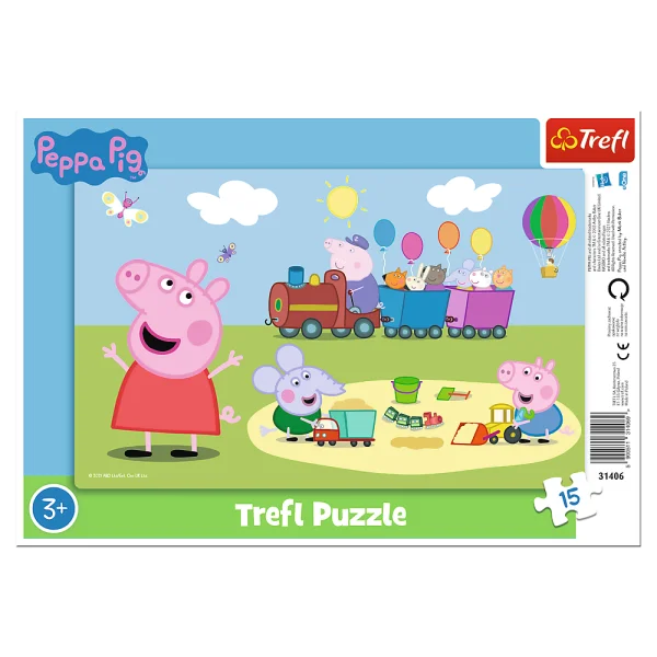 TREFL  dėlionė, 15 det.