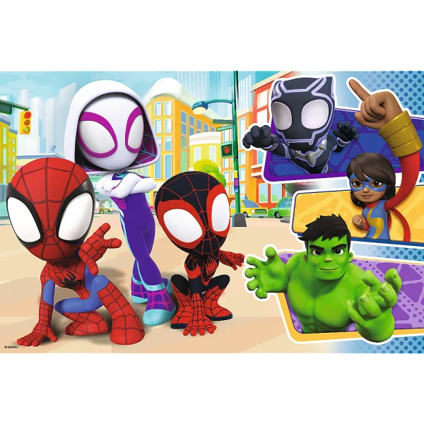 TREFL  dėlionė „Žmogus-voras Spidey“, 24 det.