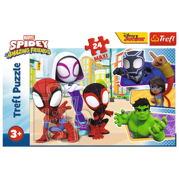 TREFL  dėlionė „Žmogus-voras Spidey“, 24 det. thumbnail 2