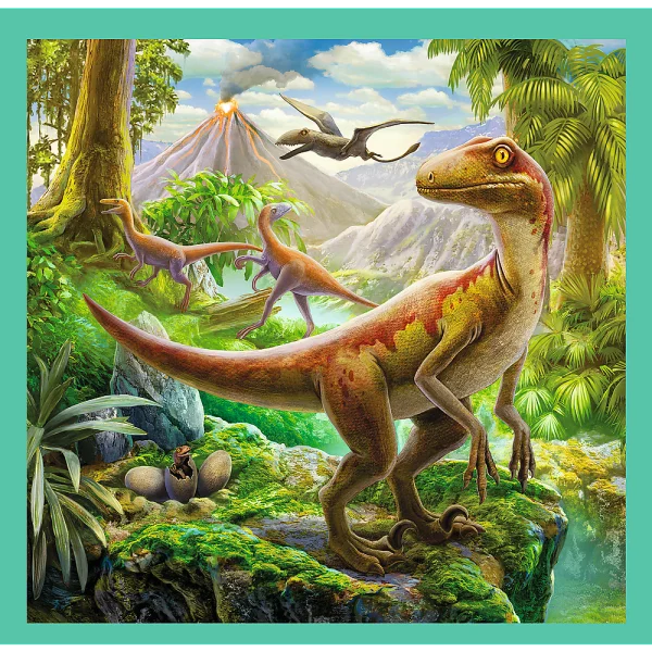 TREFL 3 dėlionių rinkinys „Dinozaurai“ thumbnail 2
