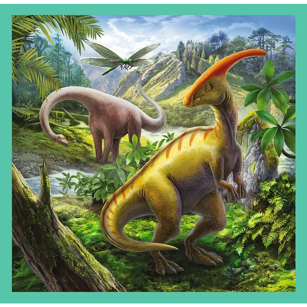 TREFL 3 dėlionių rinkinys „Dinozaurai“ thumbnail 3
