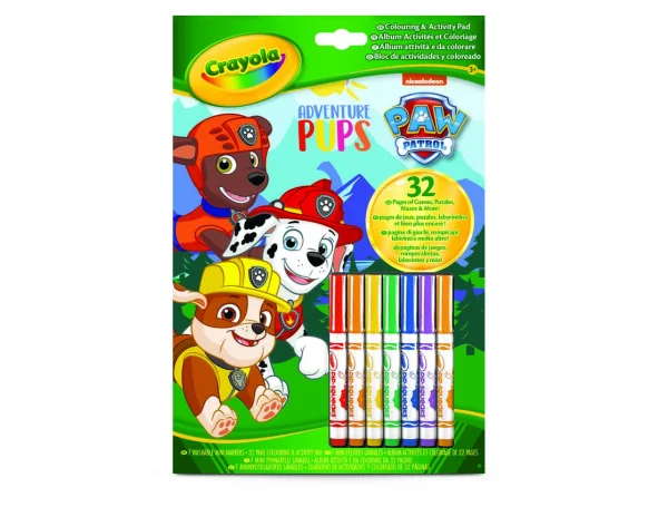 CRAYOLA  Spalvinimo knygelė „Šuniukai-patruliai“ thumbnail 3