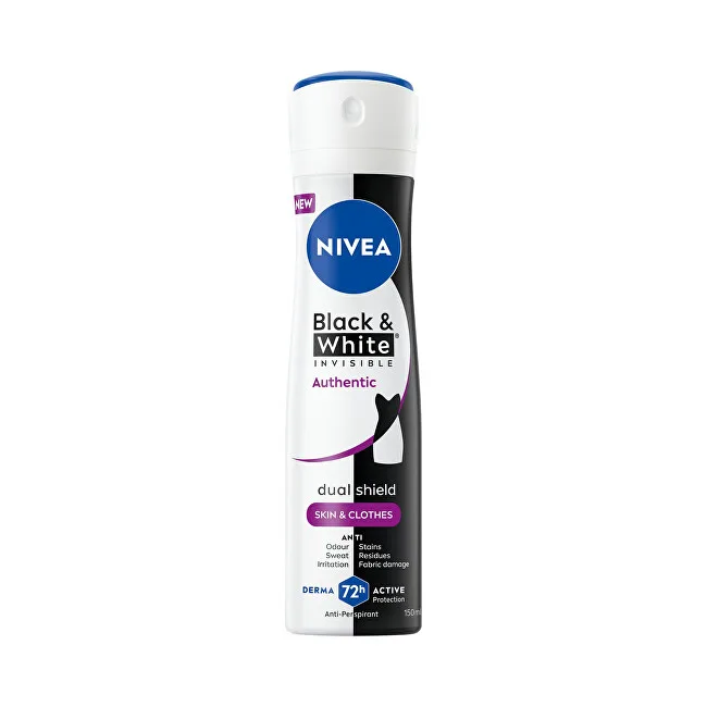 Nivea Antiperspirant spray B&W Authentic Anti-Perspirant