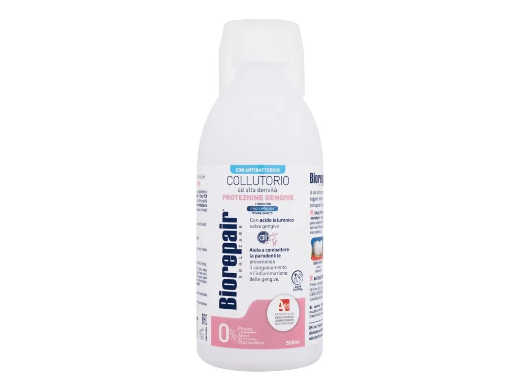 Antibacterial mouthwash gum protection