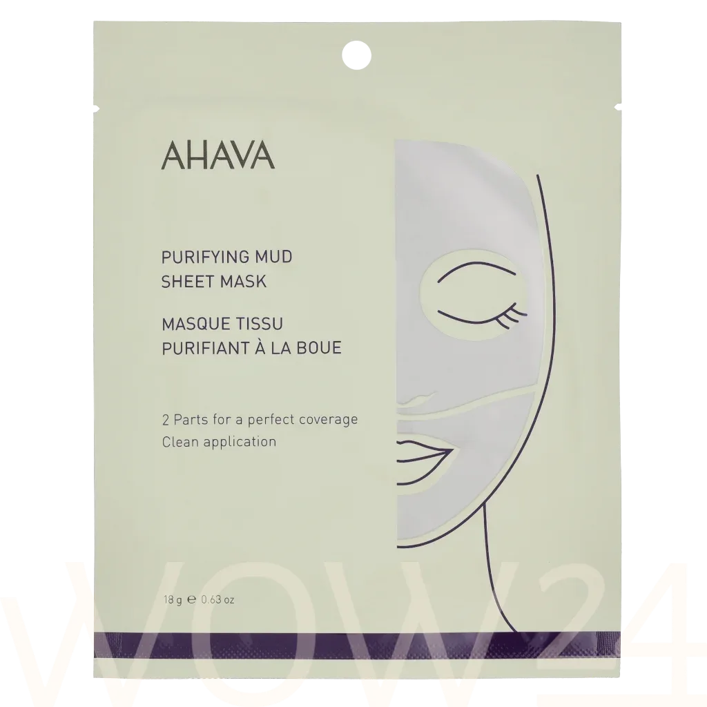 AHAVA Purifying Mud Sheet Mask 18