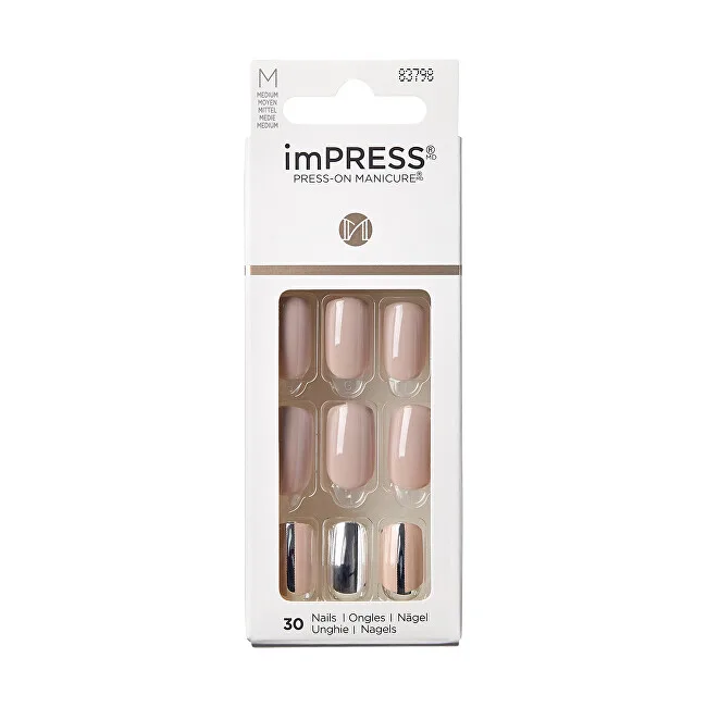 Kiss Self-adhesive nails imPRESS Cloudy 30