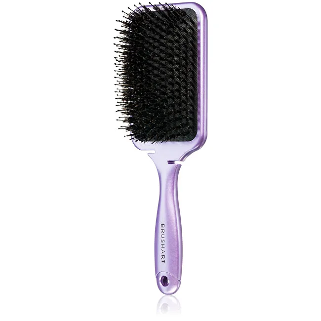 BrushArt Boar Bristle Paddle Hairbrush (