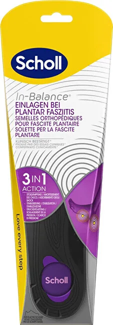 Scholl Orthopedic insoles In-Balance Plantar Fasciitis