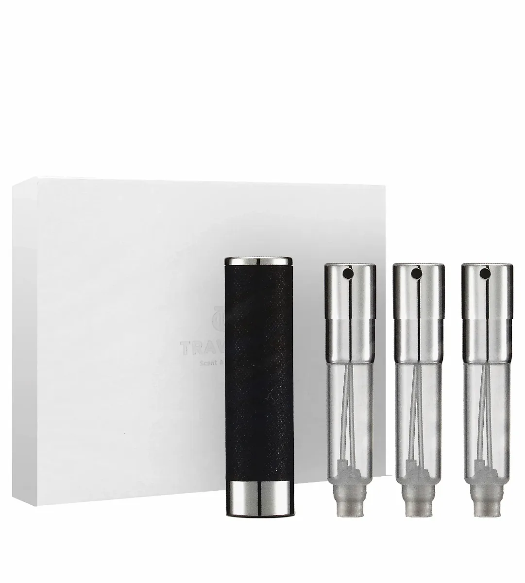 Travalo refillable perfume sprayer black Walzer