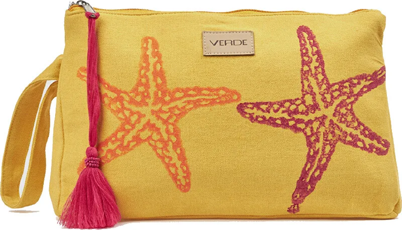 Verde Cosmetic bag 07-0417 yellow Kosmētikas