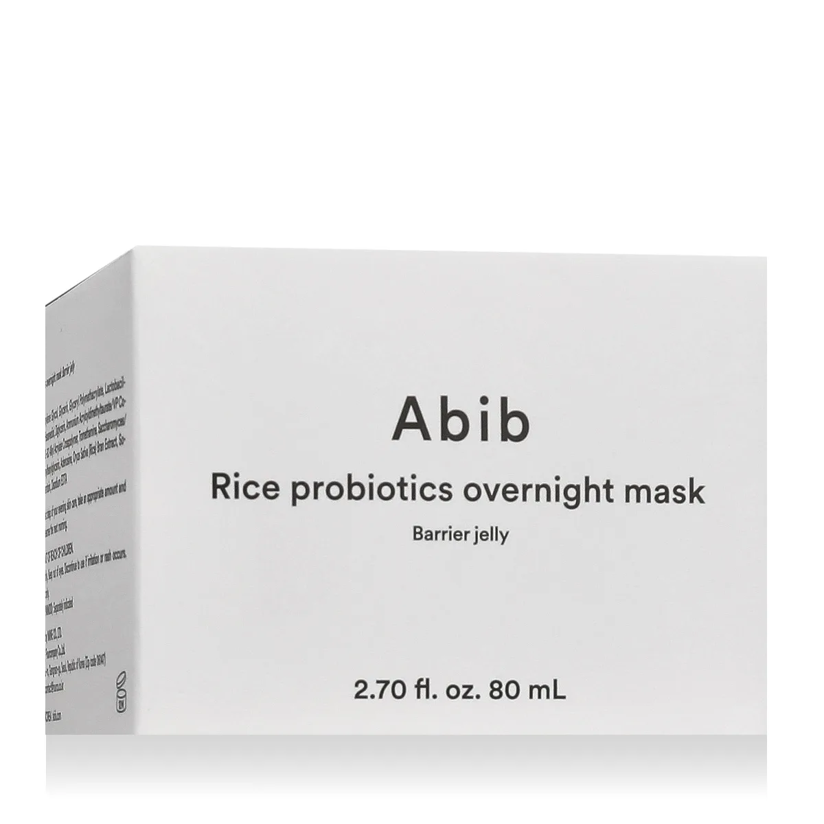 Abib Rice Probiotics Overnight Mask Barrier