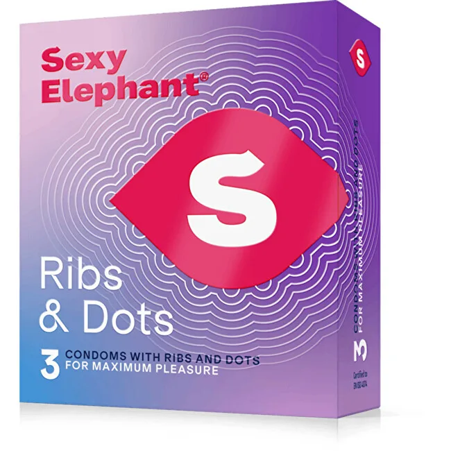Sexy Elephant Ribs & Dots ribbed