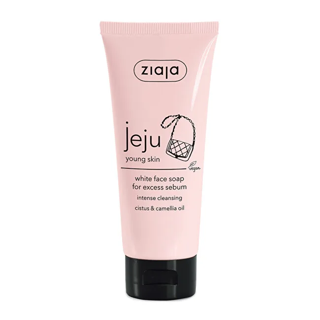 Ziaja Jeju White Face Soap (White