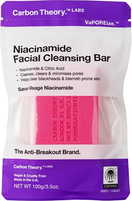 Carbon theory Niacinamide Cleansing Facial Soap
