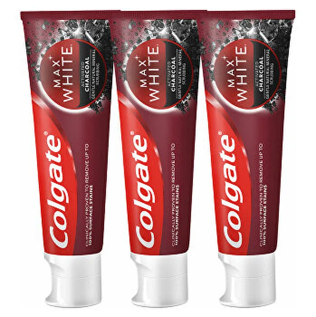 Colgate Whitening toothpaste with activated charcoal