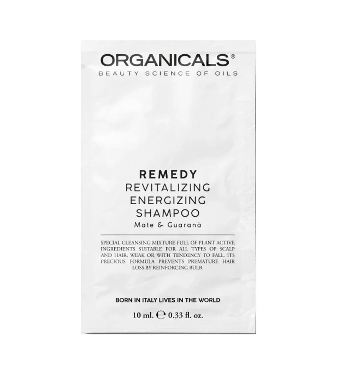 Organicals revitalizační šampon 10 ml REMEDY