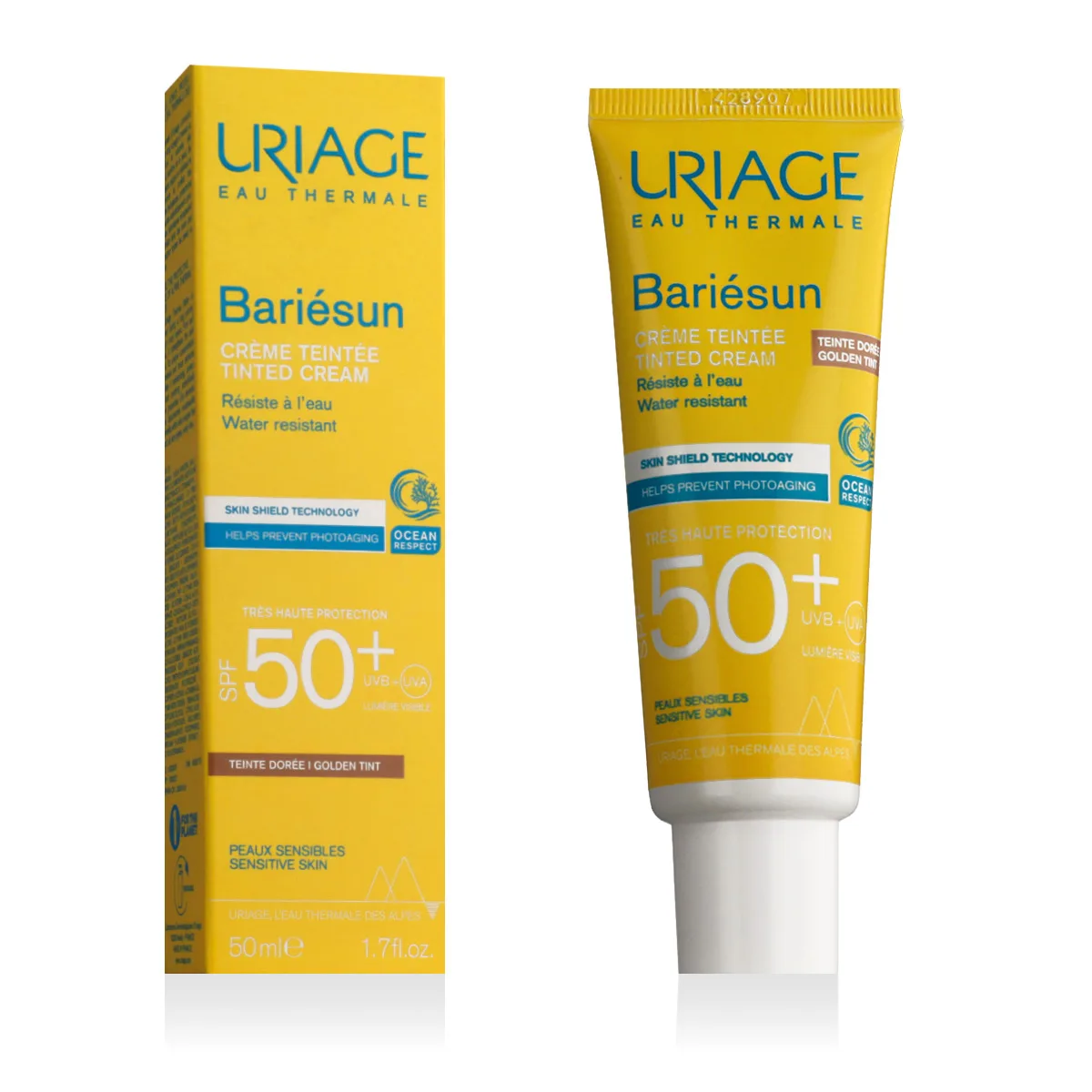 Uriage Bariésun Creme Golden Tint SPF50+