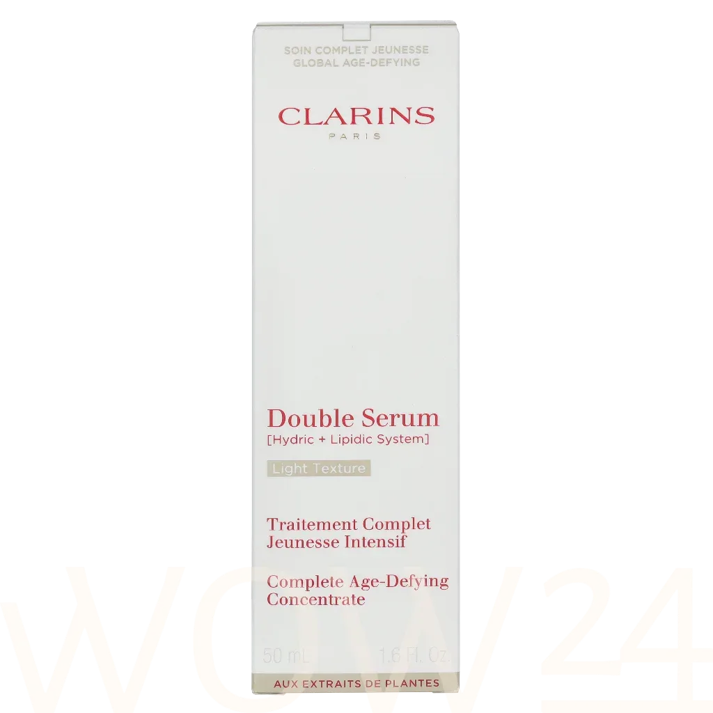 Clarins Double Serum Light Texture Ādas