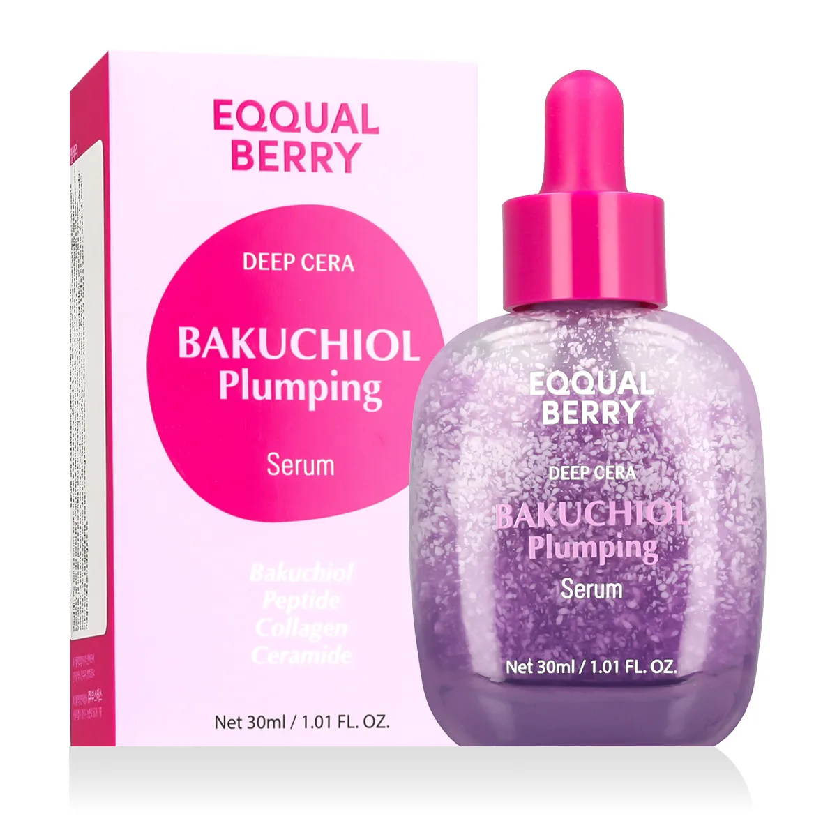 Eqqualberry Deep Cera Bakuchiol Plumping Serum