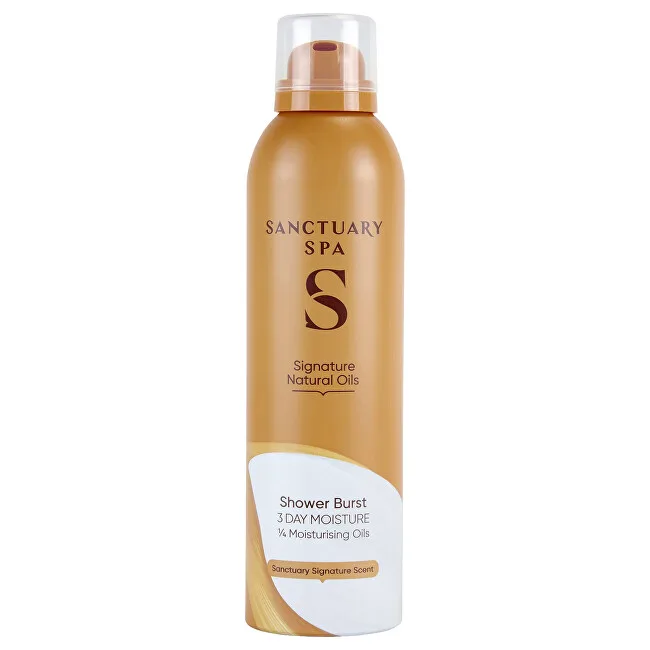 Sanctuary Spa Shower foam with natural