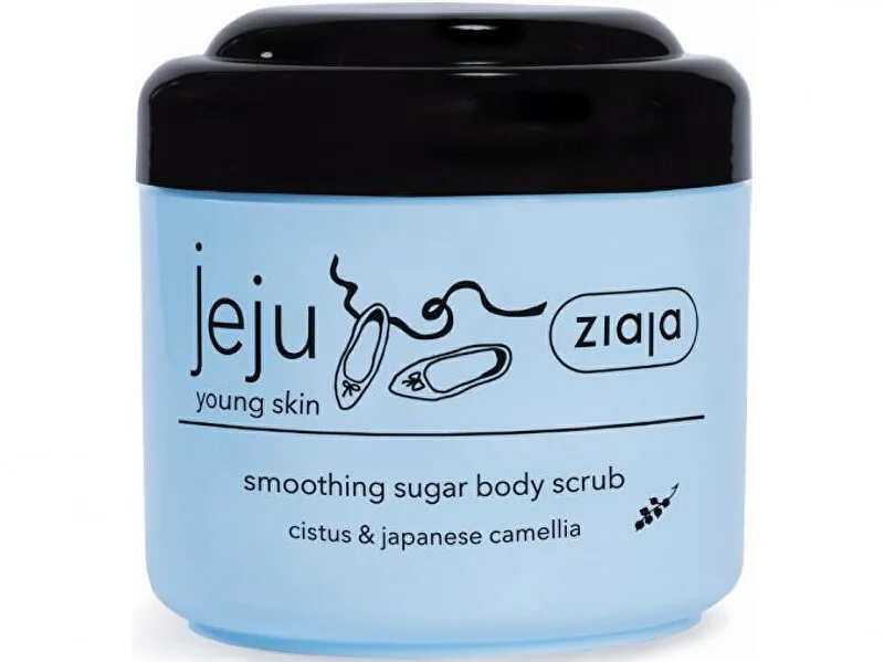 Ziaja Sugar body peeling with black