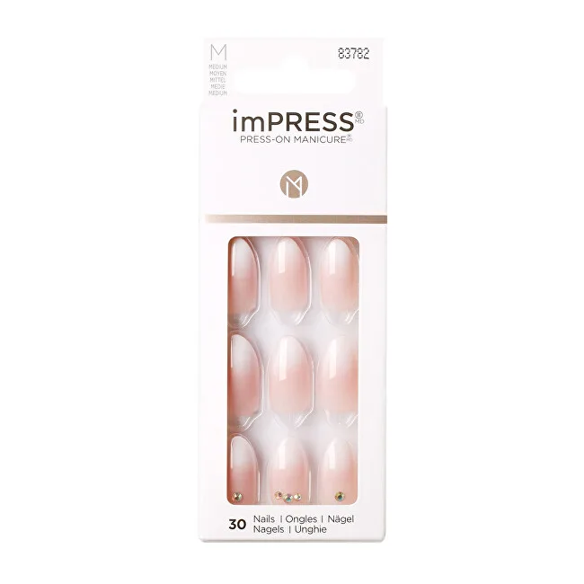 Kiss Self-adhesive nails imPRESS Medium Awestruck